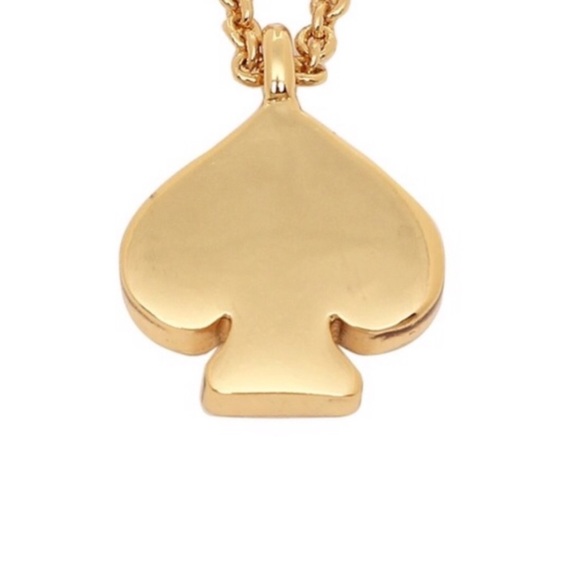 KATE SPADE • Mini Spade Pendant Necklace - Picture 5 of 9